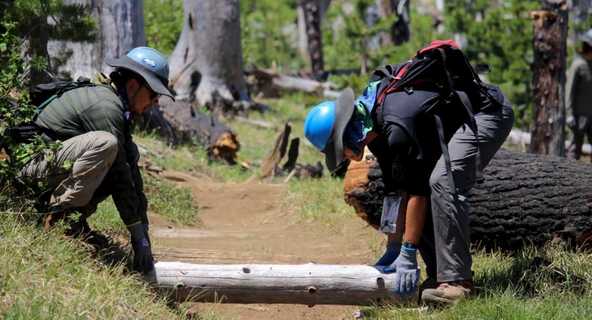 service learning on outdoor leadership course